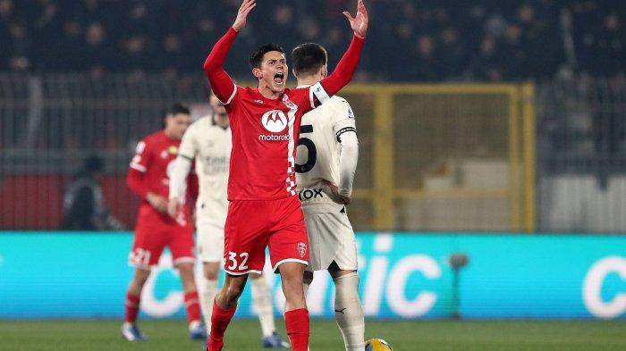 Monza vs AC Milan di Liga Italia, Senin (19/2/2024) dini hari WIB. (Twitter/@SerieA)