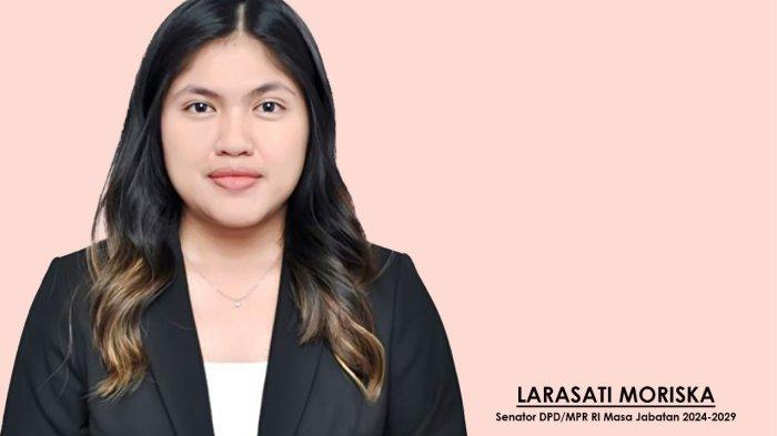 Senator Termuda Asal Kaltara Didaulat Jadi Pimpinan Sementara DPD RI, Inilah Profil Larasati Moriska