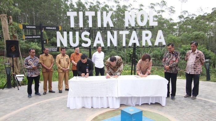 Penandatanganan MoU antara Astra dan Pemkab Penajam Paser Utara dalam akselerasi pendidikan di wilayah serambi IKN Nusantara.