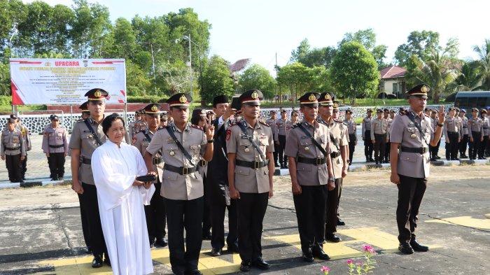 Polres Nunukan, Polda Kalimantan Utara (Kaltara) kembali menggelar serah terima jabatan (Sertijab) dan pelantikan penjabat utama, Senin (13/05/2024), pagi.