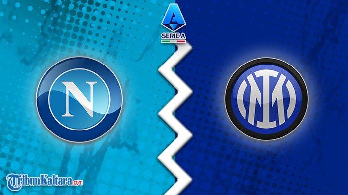 PERTARUNGAN SCUDETTO - Duel Napoli vs Inter Milan di Liga Italia Serie A, bakal menjadi pertarungan menuju Scudetto, lantaran kedua tim cuma terpaut satu angka di papan klasemen sementara, Sabtu (1/3/2025).