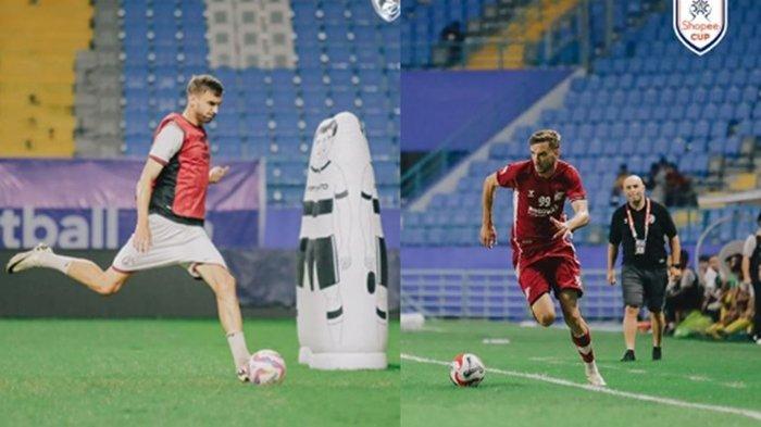FOTO Nermin Haljeta saat bela PSM Makassar di Liga 1.