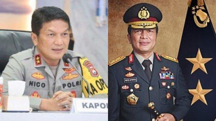 Nama keempat yakni Komjen Pol Nico Afinta, yang sejak 24 September 2024 menjabat sebagai Sekretaris Jenderal Kementerian Hukum dan Hak Asasi Manusia.