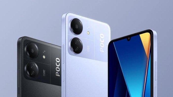 HP POCO - Potret smartphone POCO C65 dari website mi.co.id.