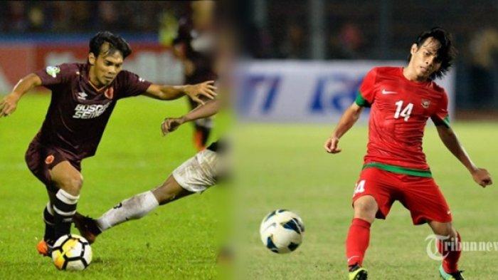 PROFIL RASYID BAKRI - Foto Rasyid Bakri saat bela PSM Makassar (kiri) pada 22 April 2018, dan juga foto ketika pemain asli Sulsel itu bela Timnas Indonesia pada Kamis 15 Mei 2014 di SUGBK Jakarta. Simak profil Rasyid Bakri, merupakan pemain klub Liga 1 PSM Makassar yang pernah jebol gawang salah satu raksasa Serie A Liga Italia yakni AS Roma.