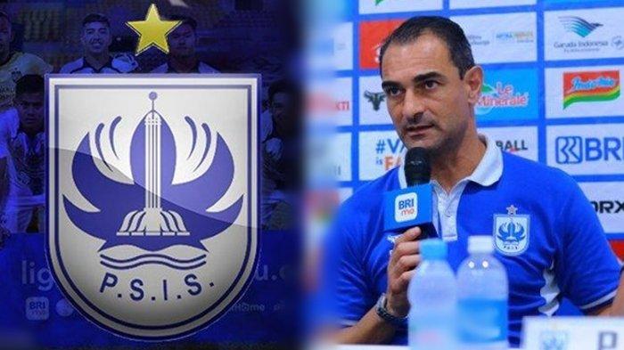 TAK MAIN-MAIN - Foto Gilbert Agius saat dibadikan belum lama ini. Meski Gilbert Agius sempat pulang kampung ke negaranya di Malta, pelatih PSIS itu tetap analisis kekuatan Persik Kediri yang akan jadi calon lawannya di Liga 1.