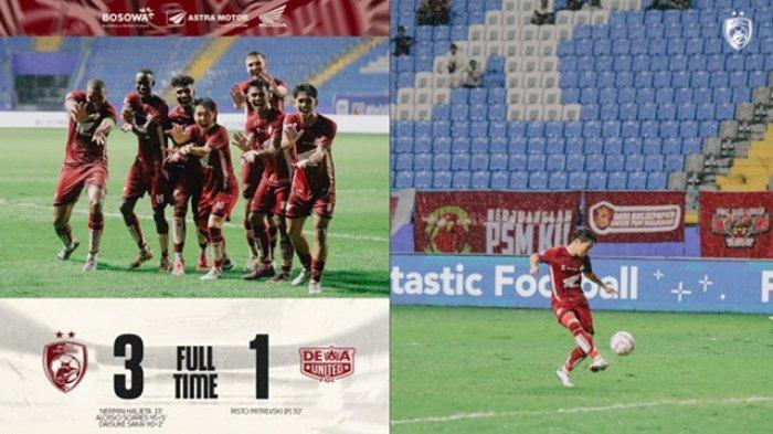 Taisei Marukawa cs di Dewa United jadi korban perdana ketajaman Daisuke Sakai Bomber baru PSM Makassar di Liga 1 tersebut, cek profilnya di sini.