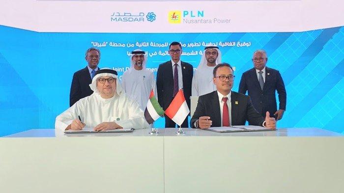 PT PLN (Persero) dan Subholdingnya, PLN Nusantara Power (PLN NP) memperkuat kerja sama dengan Masdar, perusahaan energi asal Uni Emirat Arab (UEA) untuk pengembangan energi baru dan terbarukan (EBT) di Indonesia.
