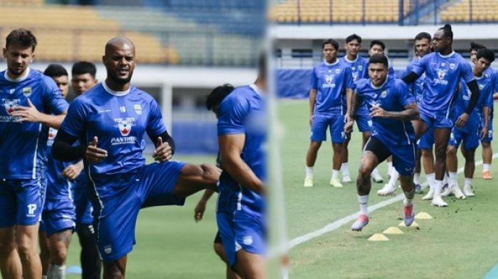 FOTO Persib gelar latihan. Jelang duel Persis Solo vs Persib Bandung di Liga 1, Pangeran Biru punya amunisi tambahan jelang lawatan ke Stadion Manahan Solo.