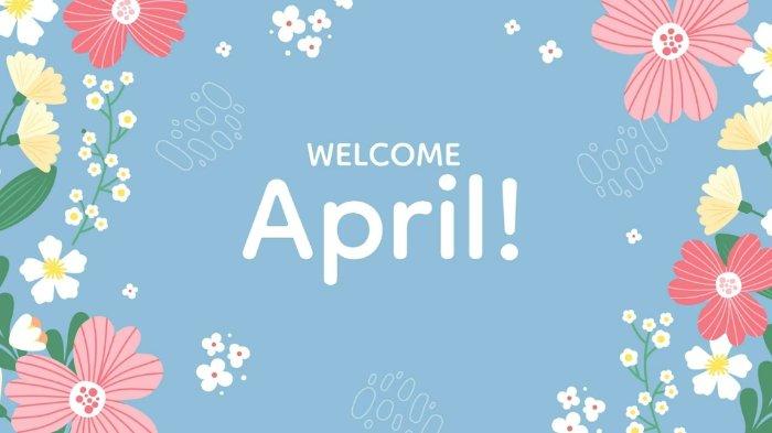 PANTUN BULAN APRIL - Ilustrasi sambut bulan April dari Freepik.com. Berikut kumpulan pantun yang cocok untuk menyambut bulan April, berisi motivasi agar semangat menjalani hari-hari.