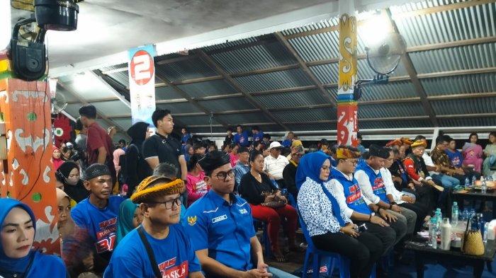 Paslon Bupati Tana Tidung Nomor 2 Gelar Kampanye di Desa Mendupo, Jum'at (4/10/2024).