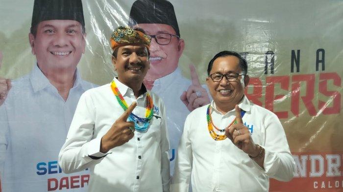 Paslon nomor urut satu d Said Agil dan Hendrik pada Pilkada Tana Tidung 2024.