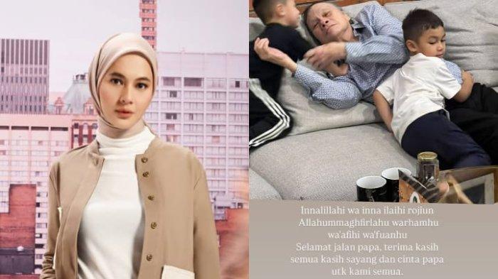 Ayah Baim Wong, Johnny Wong meninggal dunia hari ini di usia 78 tahun, Paula Verhoeven tulis pesan haru untuk ayah mertuanya.