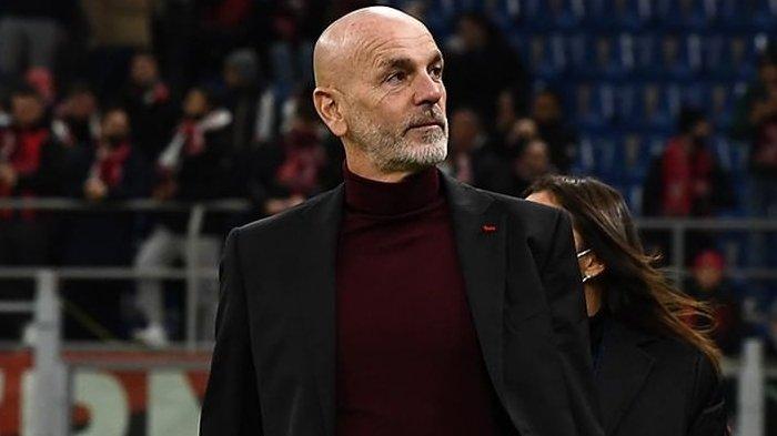 Pelatih AC Milan, Stefano Pioli.