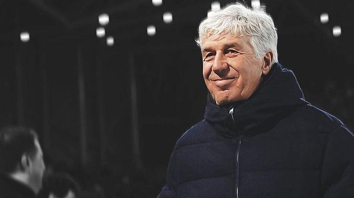 Pelatih Atalanta, Gian Piero Gasperini.