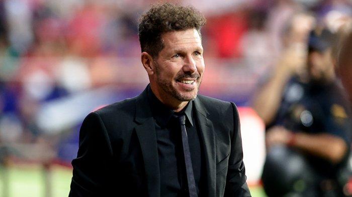 Pelatih Atletico Madrid, Diego Simeone.