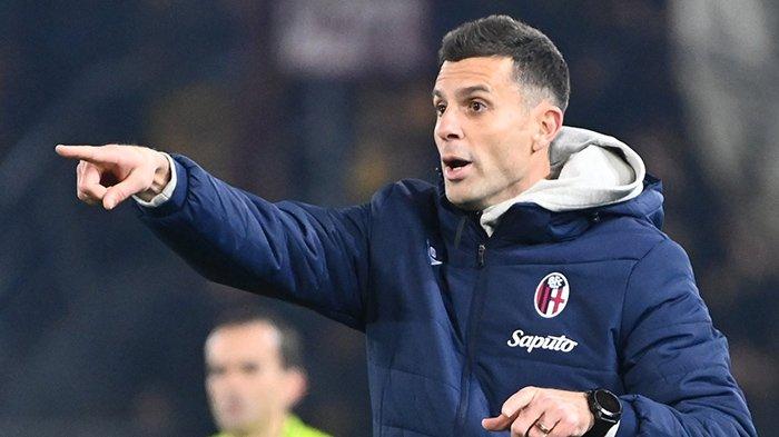 Pelatih Bologna, Thiago Motta. (Twitter / @BolognaFC1909en)
