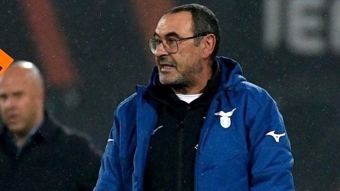 Pelatih Lazio, Maurizio Sarri.