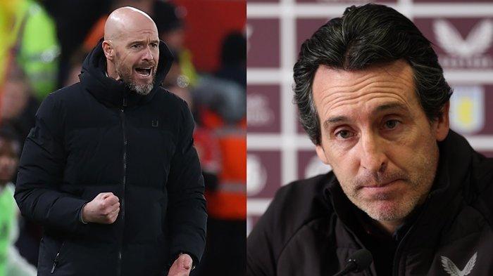 Peluang Erik Ten Hag taklukan pasukan Unai Emery di laga Manchester United vs Aston Villa