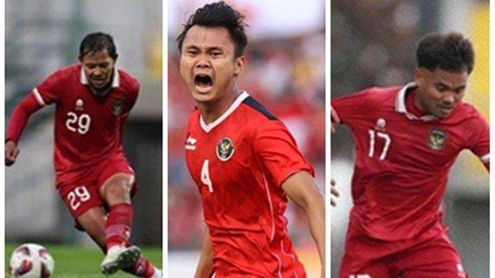 Pemain Borneo FC yang dipanggil Timnas Indonesia, Adam Alis (kiri) dan Komang Teguh (tengah) yang menjadi sorotan. Ada juga nama Saddil Ramdani (kanan).