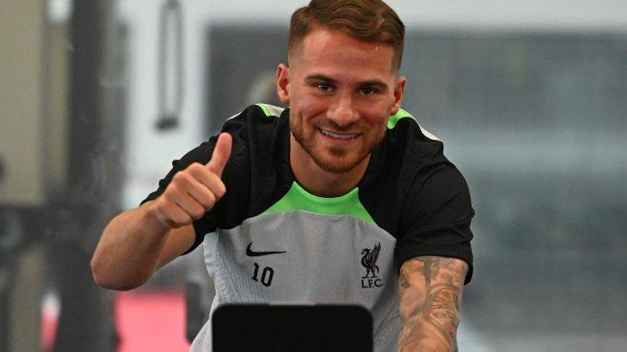 Pemain Liverpool Alexis Mac Allister (twitter/@LFC)