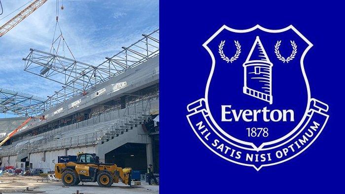 Pembangunan Stadion baru Everton memakan korban, klub asal Liverpool itu berduka (Twitter/ @EvertonStadium)