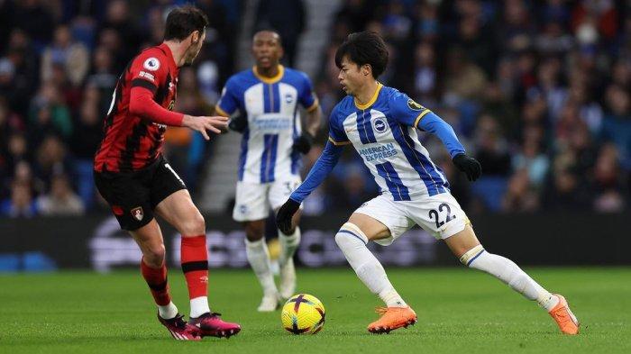 Penampilan Kaoru Mitoma bersama Brighton musim 2022-2023. (Instagram/kaoru.m.0520)