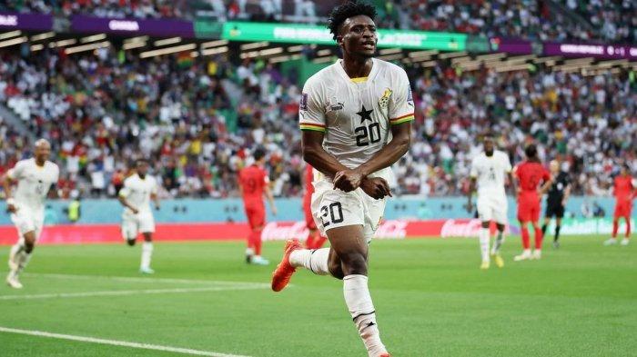 Penampilan Mohammed Kudus memperkuat Timnas Ghana di Piala Dunia 2022. (Instagram/@kudus_mohammed)