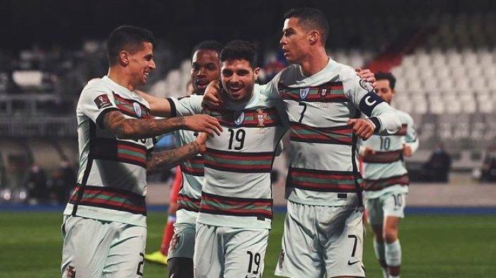 Penampilan Pedro Neto bersama Timnas Portugal. (Instagram/@pedroneto_30)