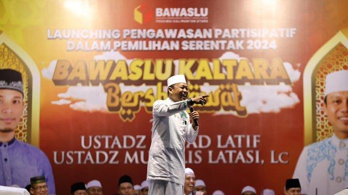 Pendakwah atau Da'i kondang Ustaz Dasad Latif mengajak masyarakat Kalimantan Utara ( Kaltara ) sama-sama menjaga pelaksanaan Pilkada Serentak 2024 di Kaltara agar berjalan lancar, damai, dan sukses.