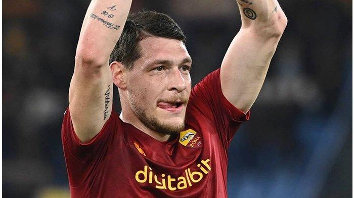 Penyerang AS Roma, Andrea Belotti.