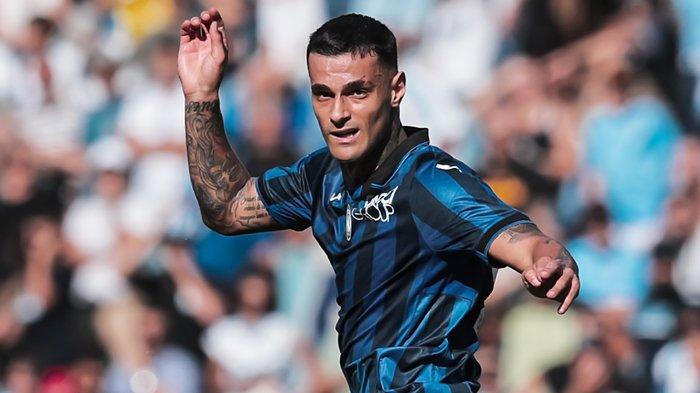 Penyerang Atalanta, Gianluca Scamacca.