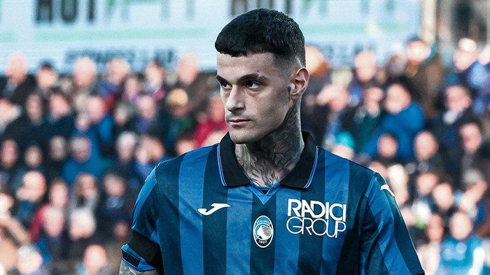 Penyerang Atalanta, Gianluca Scamacca.