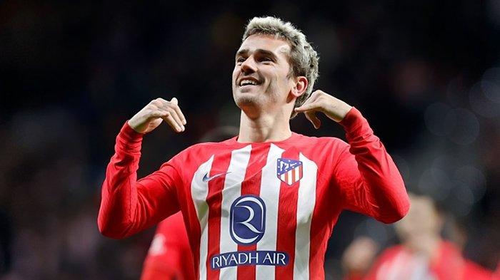 Penyerang Atletico Madrid, Antoine Griezmann.