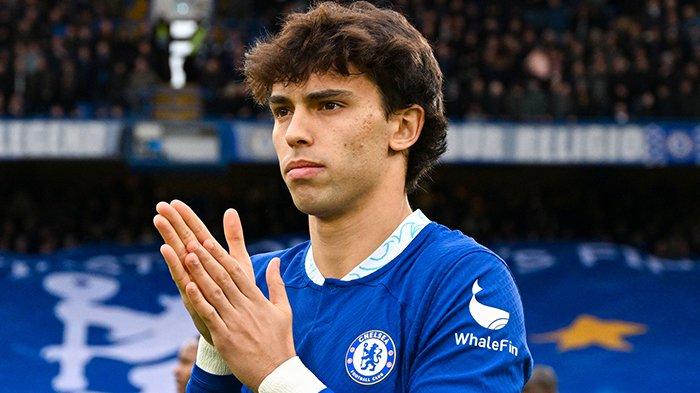 PEMAIN BARU - Joao Felix saat memperkuat Chelsea pada paruh pertama musim 2024/2025. Pemain asal Portugal ini menjadi rekrutan baru AC Milan di bursa transfer musim dingin 2025 dengan status pinjaman hingga akhir musim, Senin (3/2/2025).