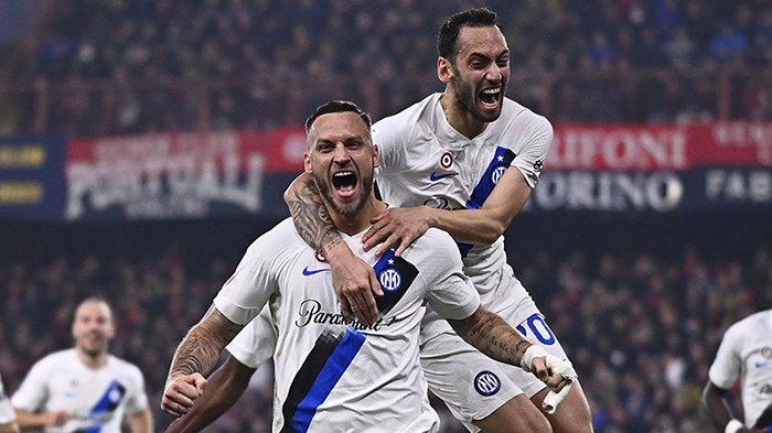 Penyerang Inter Milan, Marko Arnautovic.