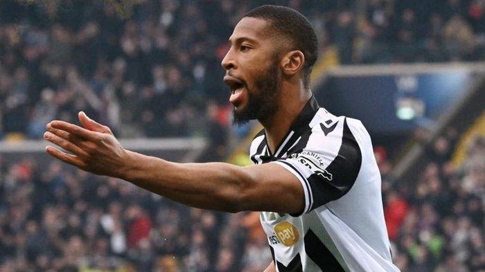 Penyerang Udinese, Beto. (Instagram/@udinesecalcio)
