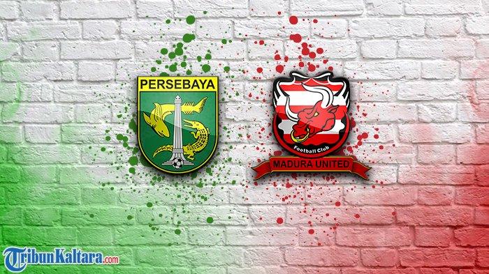 Persebaya vs Madura United di Liga 1. (TribunKaltara.com / Cornel Dimas Satrio)