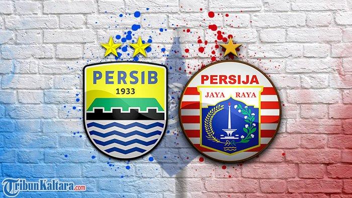 Persib vs Persija di Liga 1. (TribunKaltara.com / Cornel Dimas Satrio)