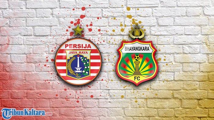 Persija vs Bhayangkara FC di Liga 1. (TribunKaltara.com / Cornel Dimas Satrio)
