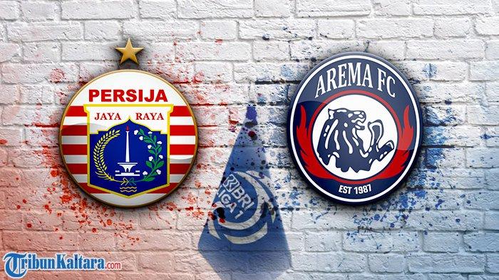 Persija vs Arema FC di Liga 1. (TribunKaltara.com / Cornel Dimas Satrio)