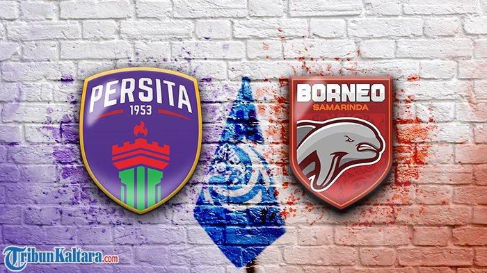 Persita vs Borneo FC di Liga 1. (TribunKaltara.com / Cornel Dimas Satrio)