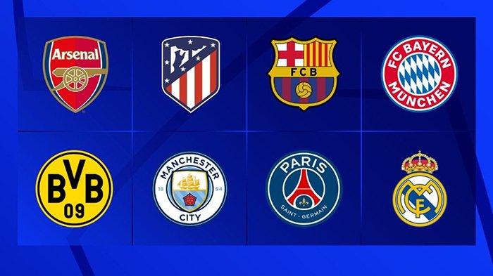 Peserta 8 besar Liga Champions 2023/2024.
