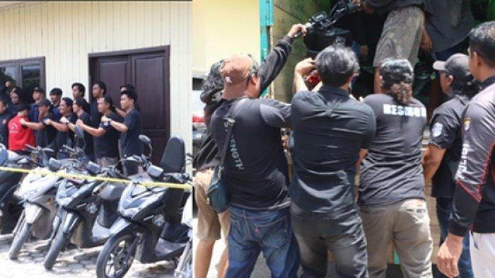 Tim gabungan Polres Malinau saat mengagalkan penyelundupan 20 unit sepeda motor diduga hasil Curanmor yang akan dijual ke Malinau, Kalimantan Utara. Kendaraan berasal dari wilayah Bulungan dan Berau dan digagalkan di Malinau, Kalimantan Utara.
(TRIBUNKALTARA.COM / HO-HUMAS POLRES MALINAU)