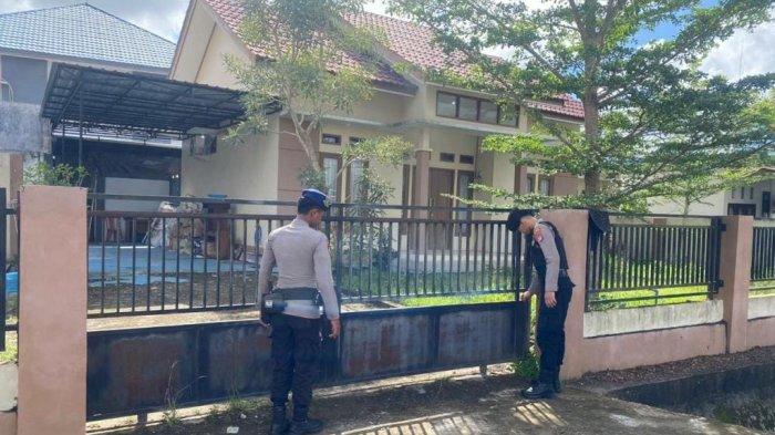 Patroli di beberapa rumah kosong di Tanjung Selor dilakukan personel Polresta Bulungan.