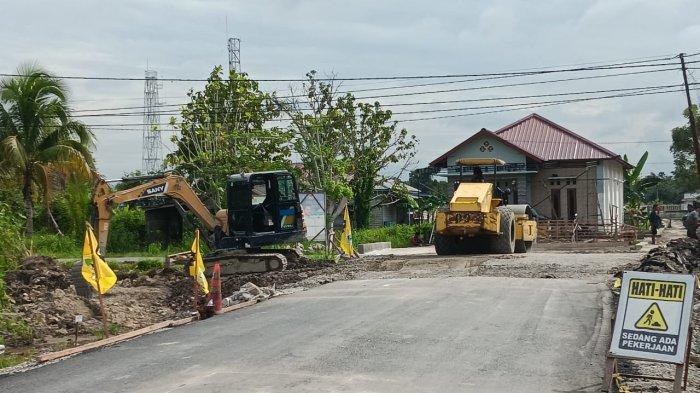 Pengerjaan Proses Penggalian Jalan Cendana Telah dilakukan Sejak Kamis 11 Januari 2024.