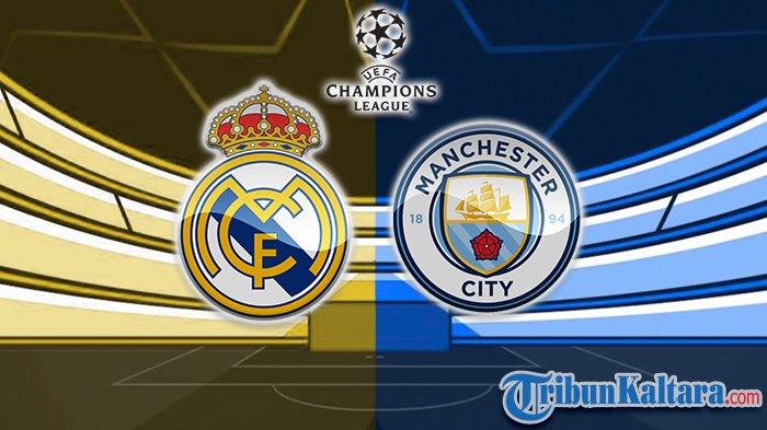 Real Madrid vs Man City di Liga Champions.