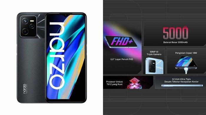 Realme Narzo 50A.