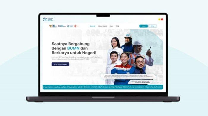LOKER BUMN 2025 - Tangkapan layar website resmi Rekrutmen Bersama BUMN, Minggu (9/3/2025). Lowongan kerja lewat RBB BUMN 2025 kembali dibuka, simak posisi kerja yang terbuka bagi Lulusan D3- S1 dan Lulusan S2 di PT KAI lengkap dengan Persyaratan dan cara daftarnya.