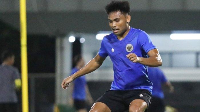 Saddil Ramdani saat sesi latihan bersama Timnas Indonesia U-23 jelang SEA Games. (Instagram/@pssi)